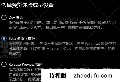 win11预览成员选哪个 win11预览选择设置方法