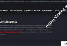 ReliablesIte:US服务器清除折扣,免费20GBPS DDOS保护,1Gbps无限的流量,可选的洛杉矶/纽约/迈阿密室,每月付款从$ 34起_找独服
