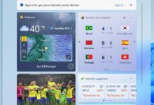 您不再需要登录Microsoft帐户来使用Win11 widget。_找独服