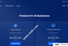 TTCLOUDME:日本独立服务器,软银专线,无限流量服务器,月供70美元。_找独服