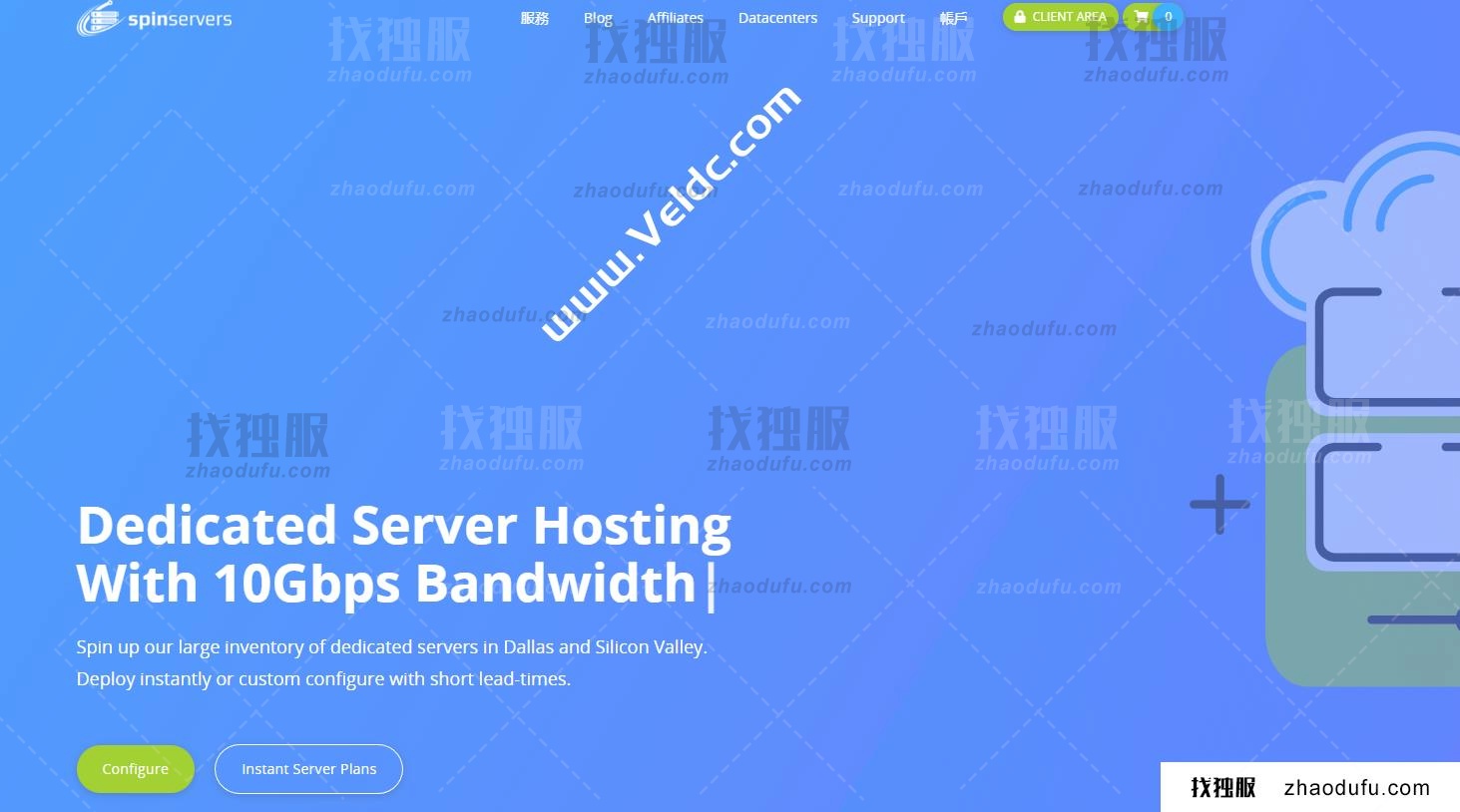SpinServers：国庆节促销，美国达拉斯机房高配服务器，1Gbps不限流量月付$99，10Gbps不限流量月付$599