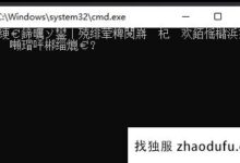 跑步。bat文件乱码?Win11系统中bat输出中文乱码的解决方案(bat执行乱码)_找独服