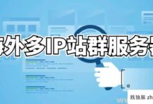 海外多ip站群服务器有哪些优缺点？(美国多ip场服务器)_找独服