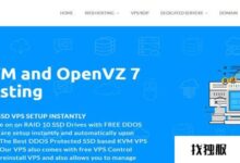 Hosteons美国100G高防服务器,独家CPU/内存/硬盘/带宽,G口带宽,2核起4G$30/月,限时额外送100G防IP。_找独服