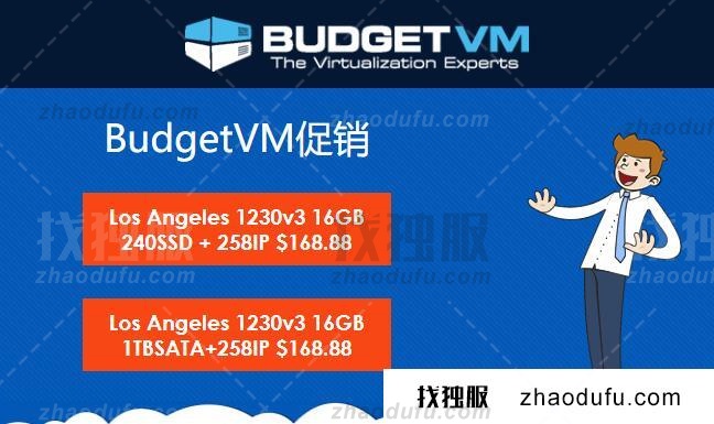 BudgetVM洛杉矶CN2站群独服/E3-1230v3/16GB/258个IP/Enzu机房/168刀/月(日本独服80刀)