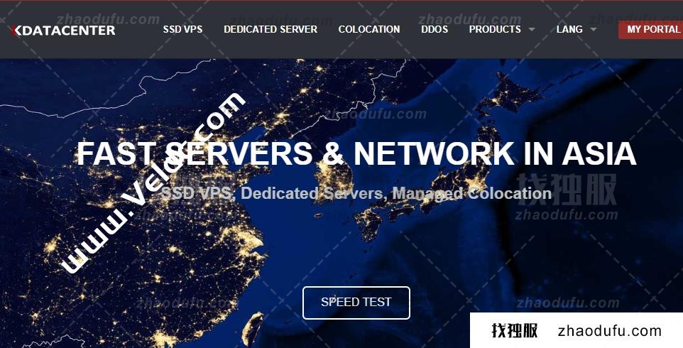 Kdatacenter：韩国VPS/韩国独立服务器，原生IP，三网直连低延迟，1Gbps带宽接入月流量1T，月付 $19起